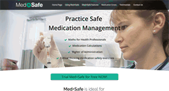 Desktop Screenshot of medsafe.co.uk
