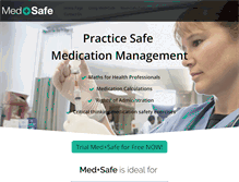 Tablet Screenshot of medsafe.co.uk