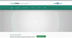 Desktop Screenshot of medsafe.com.au