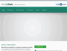 Tablet Screenshot of medsafe.com.au