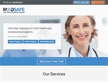 Tablet Screenshot of medsafe.com